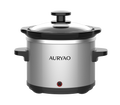 0.65QT Mini Slow Cooker, Dishwasher-Safe Black Ceramic Pot, Indicator Light